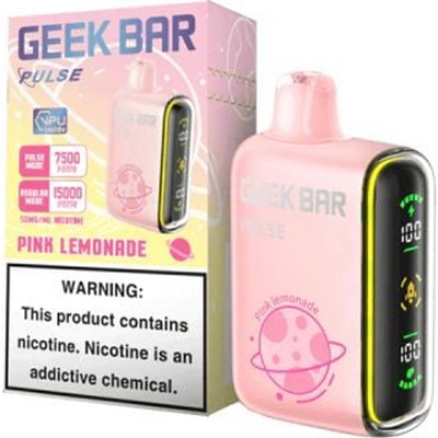 Geek Bar Pink Lemonade Pulse 15000 Disposable