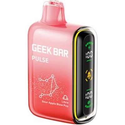Geek Bar Sour Apple Blow Pop Pulse 15000 Disposable