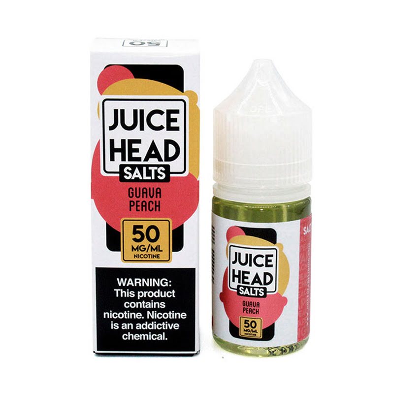 Juice Head SALTS Guava Peach 30mL
