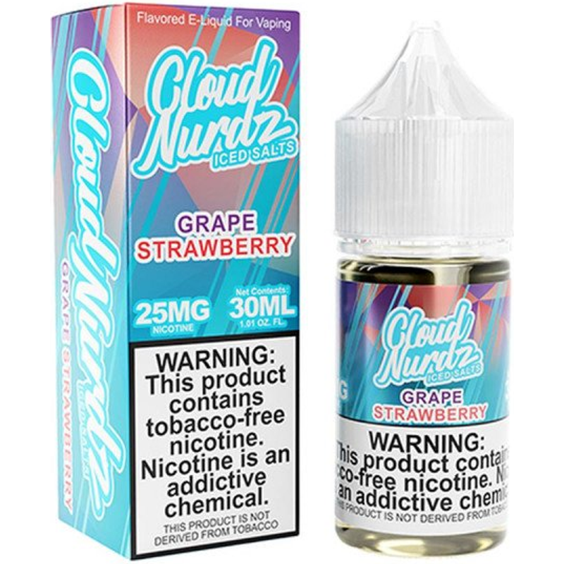 Cloud Nurdz Grape Strawberry 100mL