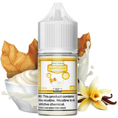 Pod Juice Vanilla Custard Tobacco 30mL