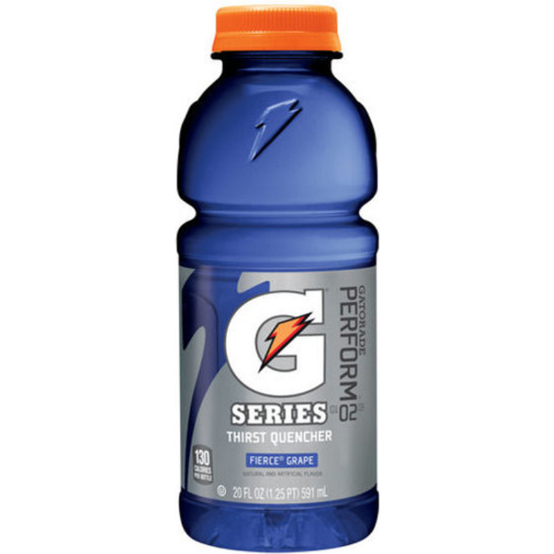 Gatorade Fierce Thirst Quencher Grape 20 oz Bottle