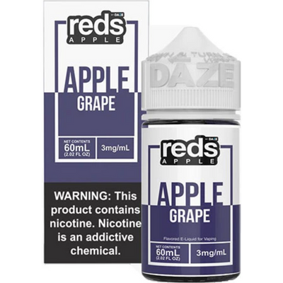 7 Daze Reds Apple Grape 60mL