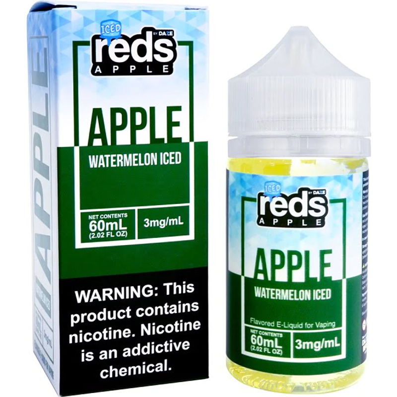 Daze Reds Apple Watermelon Iced Juice 60mL