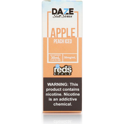 Reds Apple 7 Daze Salt Peach Iced 30mL