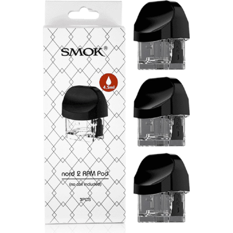 Smok Nord 2 Rpm Pod - 3 Pack (no Coil) 4.5mL