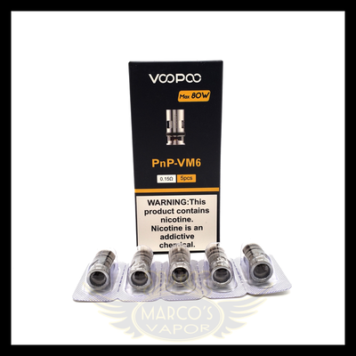 Voopoo Pnp Vm6 0.15ohm – 5 Pack