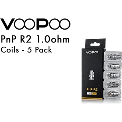 Voopoo Pnp R2 1.0ohm Coils - 5 Pack