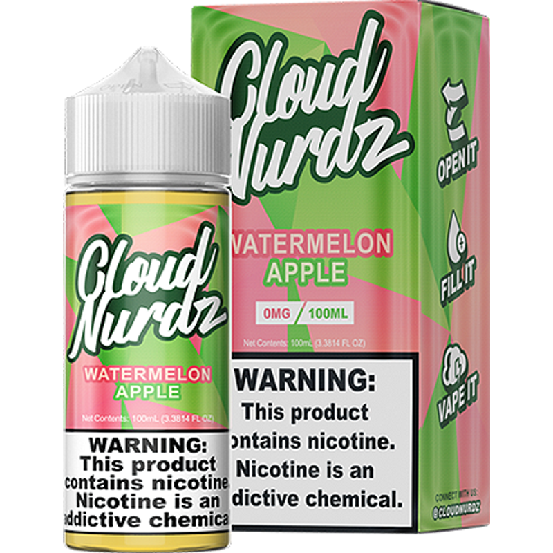 Cloud Nurdz Apple Watermelon 100mL