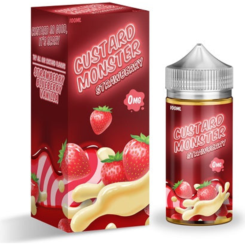 Custard Monster Strawberry 100mL