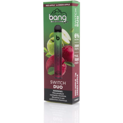 Bang Xl XXL Switch Duo Red Apple/green Apple 7mL