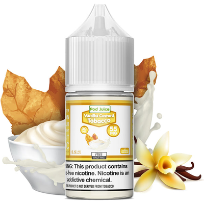 Pod Juice Vanilla Custard Tobacco 30mL