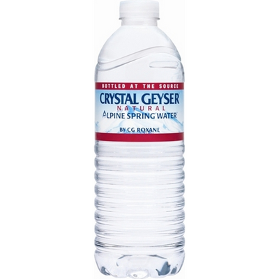 Crystal Geyser Natural Alpine Spring Water 16.9 oz Bottle