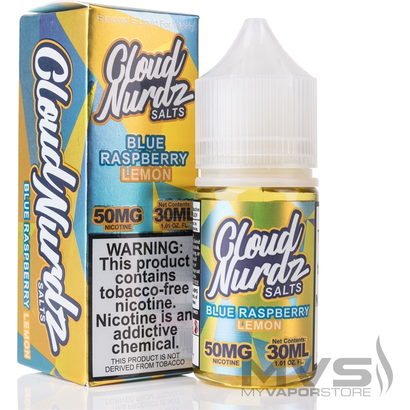 Cloud Nurdz Salts Blue Raspberry Lemon 30mL