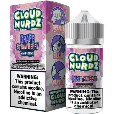 Cloud Nurdz Grape Strawberry 100mL