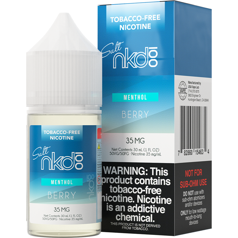 Naked 100 Salt Menthol Berry 30mL