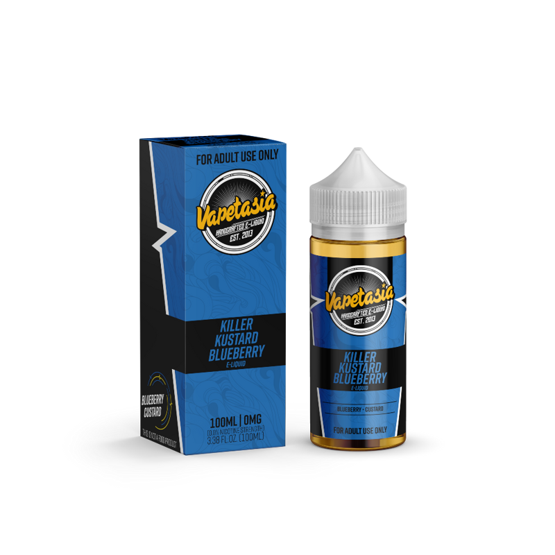 Vapetasia Killer Custard Blueberry 100mL