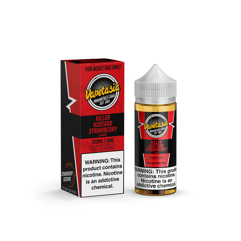 Vapetasia Killer Kustard Strawberry 100mL