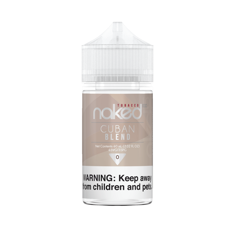 Naked Tobacco Cuban Blend 100mL