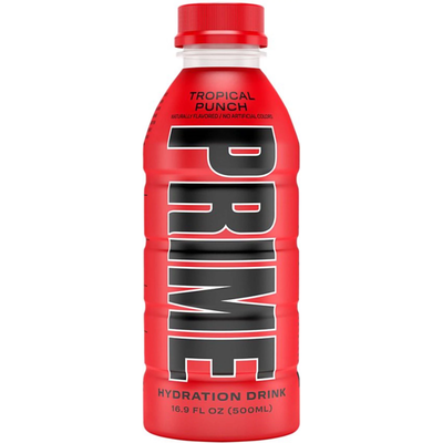 Prime Energy Hydration Tropical Punch Flavored 16.9oz Bottle
