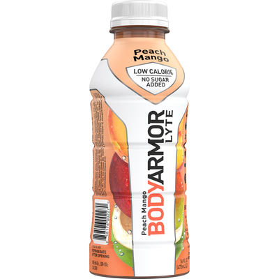 Body Armor Lyte Super Drink Peach Mango 16 oz Bottle