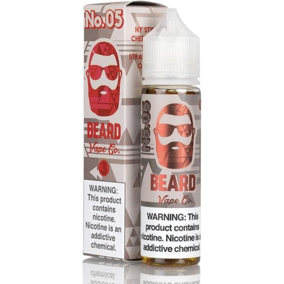 Beard Vape Co No 05 Ny Style Cheesecake With Strawberries On Top 60mL